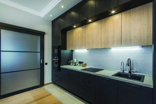 Wood grain self adhesive wallpaper