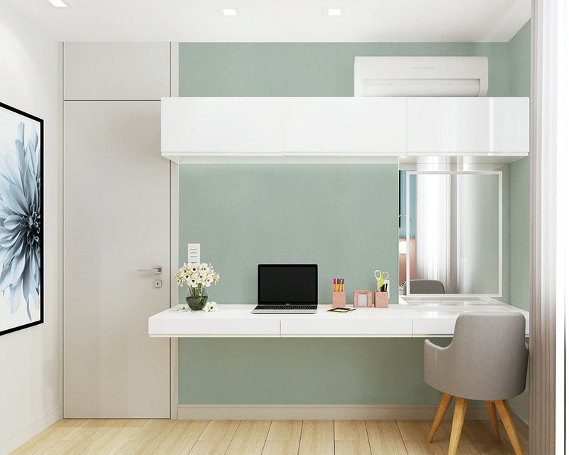 Premium Embossed Spear Mint Self Adhesive Wallpaper Peel and stick Vinyl Wallpaper shop Sydney