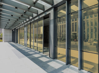 Gold Mirror Solar Control Window Tint Film VLT 16%, Luzen&co Window film shop in Sydney