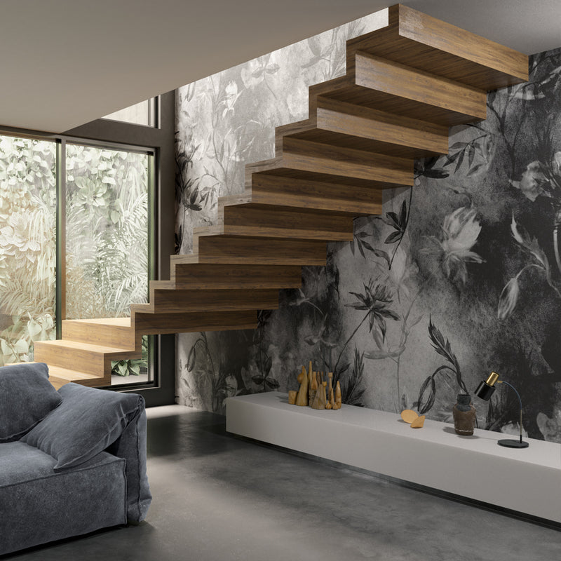 Floral Vintage Self adhesive wallpaper, Flower Peel and stick Wallpaper in Australia - Luzen&Co