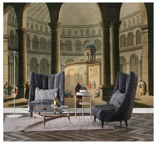 Historical Ottoman Garden Wallpaper