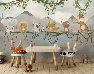 Kids Self adhesive wallpaper Peel and Stick wallpaper  - Luzen&Co
