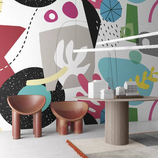 Abstract Patterns Modern Wall Mural Wallpaper