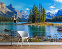 Lake and Mountain View Self Adhesive Wallpaper