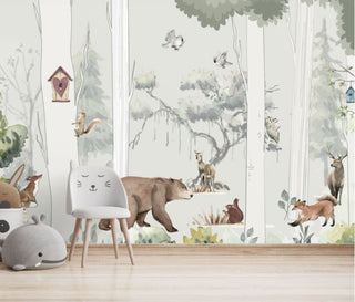Kids Self adhesive wallpaper Peel and Stick wallpaper  - Luzen&Co