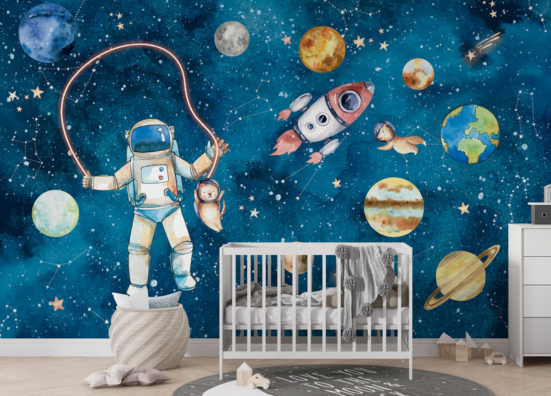 Kids Planet Wallpaper, Wall sticker