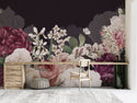 Floral Vintage Self adhesive wallpaper Flower Peel and stick Wallpaper - Luzen&Co