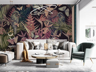 Floral Vintage Self adhesive wallpaper Flower Peel and stick Wallpaper - Luzen&Co