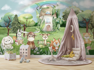 Kids Self adhesive wallpaper Peel and Stick wallpaper  - Luzen&Co