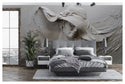3d Effect Woman Sculpture Art Wall Mural Wallpaper - Luzen&Co