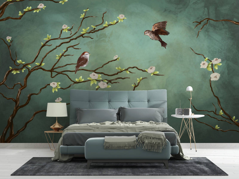 Tropical Self adhesive wallpaper, Nature and stick Wallpaper - Luzen&Co