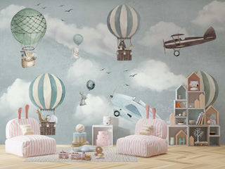 Kids Self adhesive wallpaper Peel and Stick wallpaper  - Luzen&Co