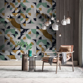 Geometric 3D effect Peel and Stick Wallpaper