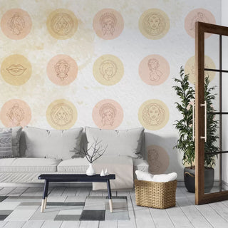 Female Figures Wall Mural Wallpaper - Luzen&Co