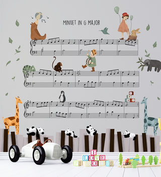 Kids Peel and Stick wallpaper Self adhesive wallpaper -Luzen&Co