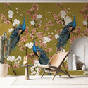 Floral Vintage Self adhesive wallpaper, Flower Peel and stick Wallpaper - Luzen&Co