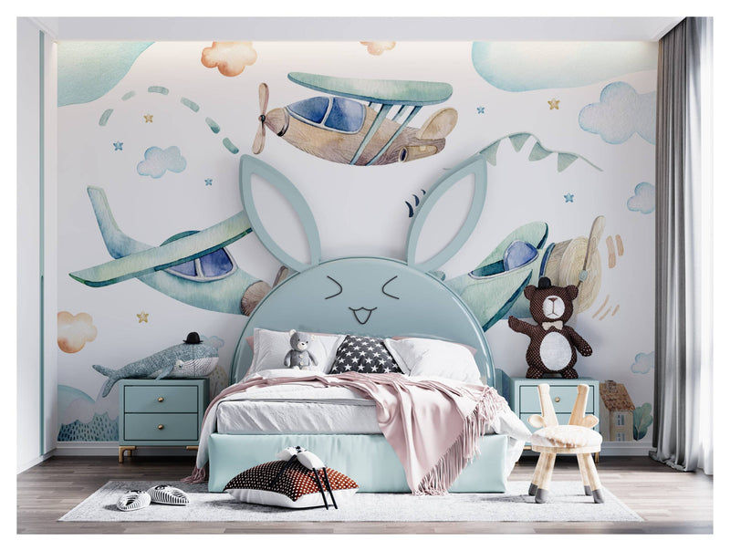 Kids Self adhesive wallpaper Peel and Stick wallpaper in Australia - Luzen&Co