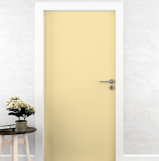 Plain Mustard Yellow Self Adhesive Wallpaper Peel and stick vinyl Film