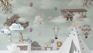 Kids Peel and Stick wallpaper Self adhesive wallpaper -Luzen&Co