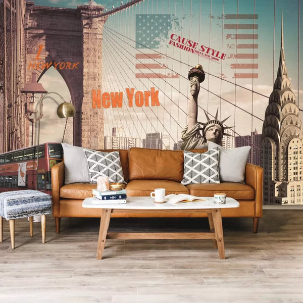 Ancient Roma Pattern 3D Wall Mural Wallpaper - Australia Luzenandco