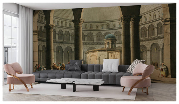 Historical Ottoman Garden Wallpaper