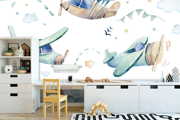 Kids Self adhesive wallpaper Peel and Stick wallpaper in Australia - Luzen&Co
