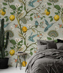 Floral Vintage Self adhesive wallpaper, Flower Peel and stick Wallpaper in Australia - Luzen&Co