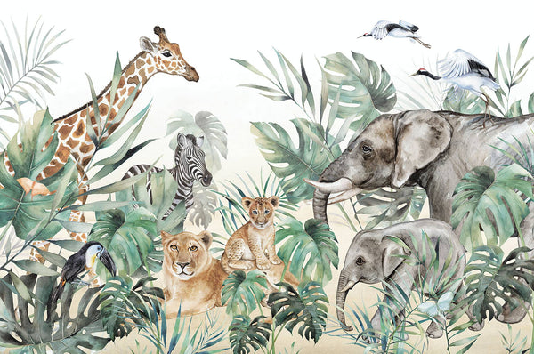 Animals Kids Wall poster, Wall sticker, Wall poster, Wall Decal - Luzen&co