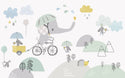 Kids Peel and Stick wallpaper Self adhesive wallpaper -Luzen&Co