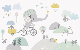 Kids Peel and Stick wallpaper Self adhesive wallpaper -Luzen&Co