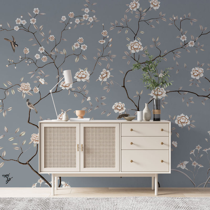 Soft Flowers Peel and Stick Wallpaper