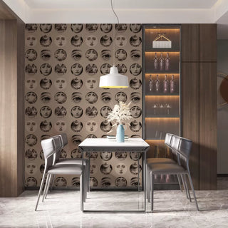 Vintage Retro Bedroom Wall Mural Wallpaper Australia -Luzen and co