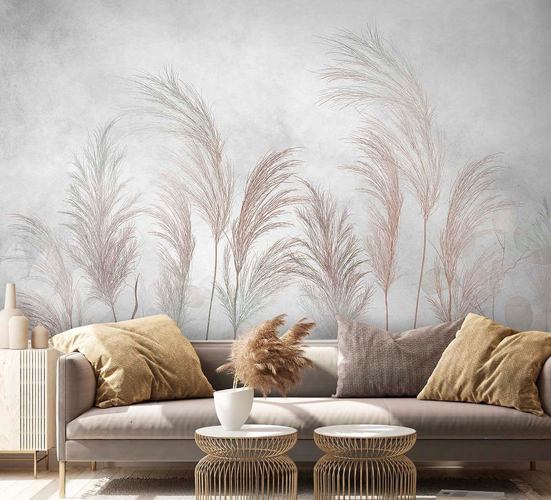 Soft Leaves Peel and Stick Wallpaper