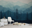 Mountain Landscape Self adhesive Wallpaper