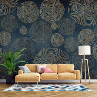 Spiral Shape Self Adhesive Wallpaper, Peel and Stick wallpaper, Wallpaper in Australia - Luzen&Co