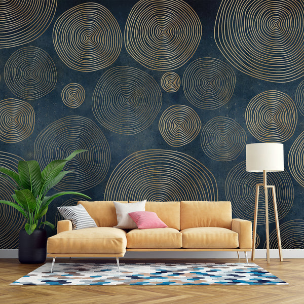 Spiral Shape Self Adhesive Wallpaper, Peel and Stick wallpaper, Wallpaper in Australia - Luzen&Co