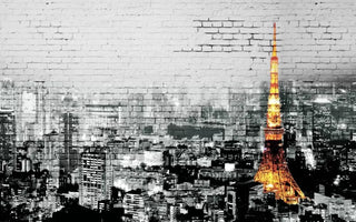 Brown Wooden Designed Coffee Wall Mural Wallpaper - Luzen&Co