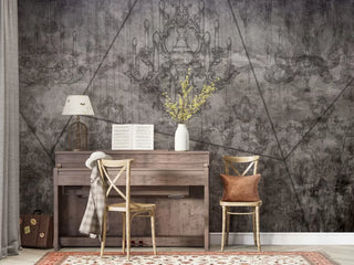 Antique Baroque Pattern Wall Mural Wallpaper