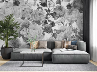 Floral Vintage Self adhesive wallpaper, Flower Peel and stick Wallpaper in Australia - Luzen&Co