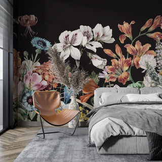 Floral Self adhesive wallpaper Flower Peel and stick Wallpaper - Luzen&Co