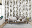 Herringbone Shape Peel and Stick Wallpaper