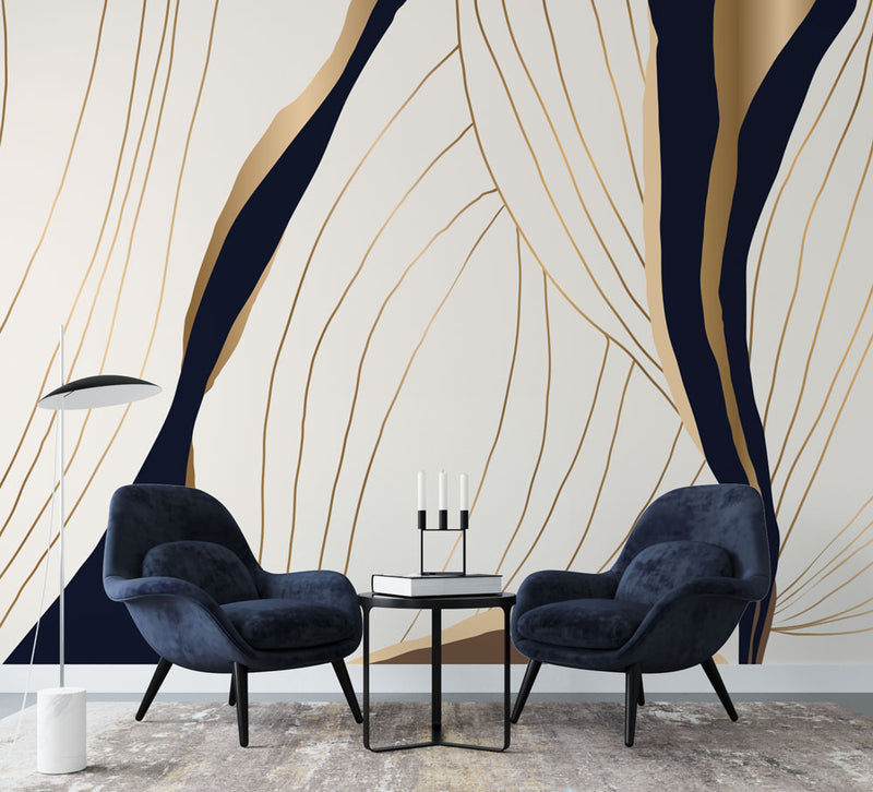 Linear Modern Patterns Wallpaper in Australia