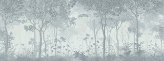 Blue Tones Foggy Self adhesive Wallpaper