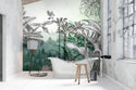 Wild life Tropical Self adhesive Wallpaper Peel and stick wallpaper - Luzen&Co