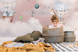 Kids Self adhesive wallpaper Peel and Stick wallpaper  - Luzen&Co
