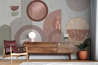 Soft Colors Geometric Style Wallpaper Australia