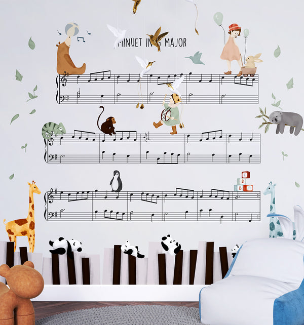 Kids Self adhesive wallpaper Peel and Stick wallpaper  - Luzen&Co