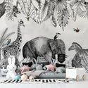Kids Peel and Stick wallpaper Self adhesive wallpaper -Luzen&Co