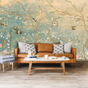 Natural Tones Floral Wallpaper in Australia - Luzen&Co