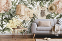 Huge Roses Self adhesive Wallpaper
